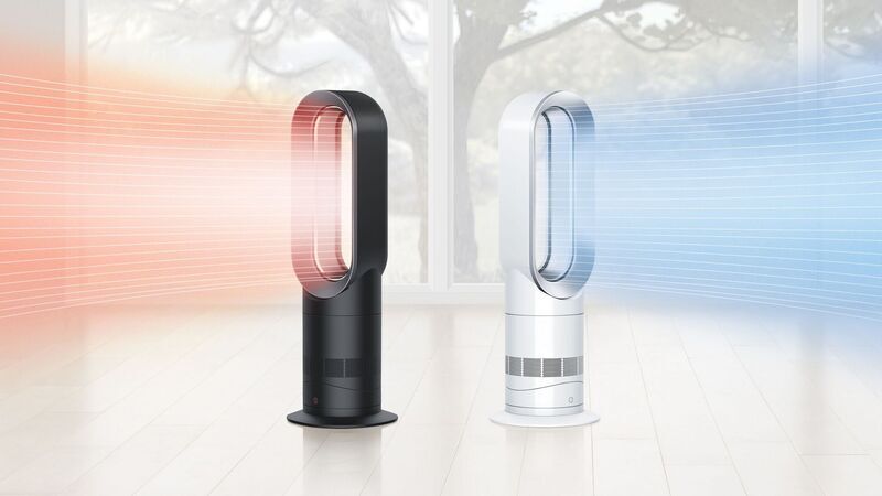 Dyson Hot+Cool™ AM09 Heizlüfter | weiß/nickel 2