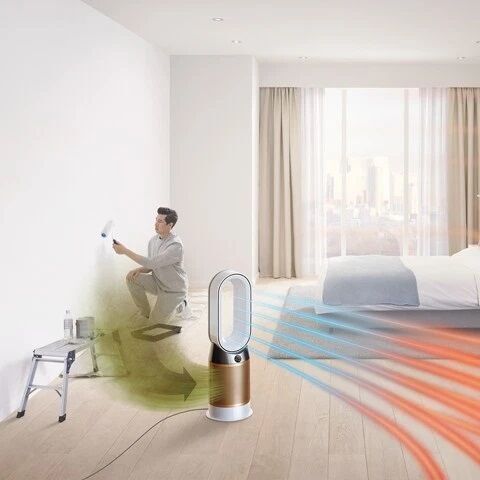 Dyson Pure Hot+Cool Cryptomic™ HP06 Luftreiniger | weiß/gold 5