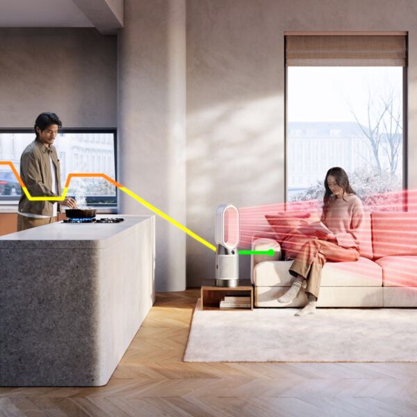 Dyson Purifier Hot+Cool HP1 (HP11) Luftreiniger | silber/weiß, image 4 of 5