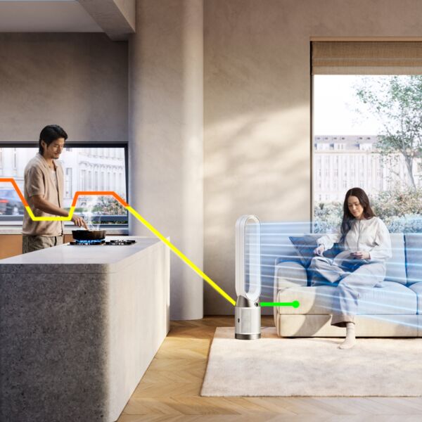 Dyson Purifier Cool PC1 (TP11) Ventilator und Luftreiniger | weiß/silber, image 3 of 5