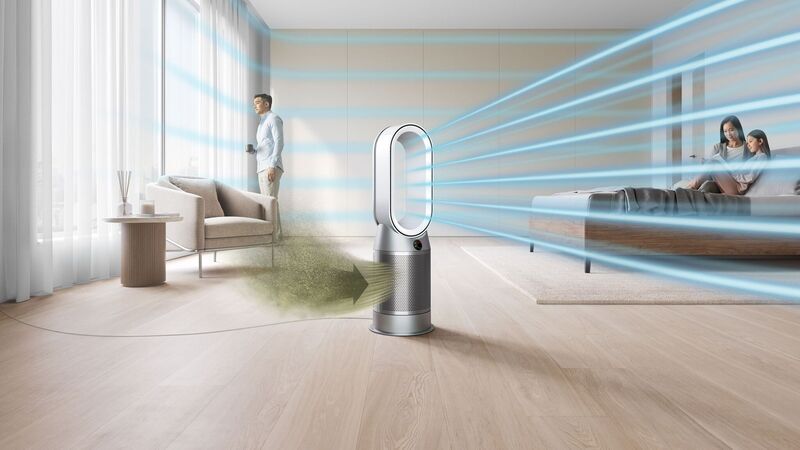 Dyson Purifier Hot+Cool Autoreact™ HP7A Luftreiniger | weiß/silber 2