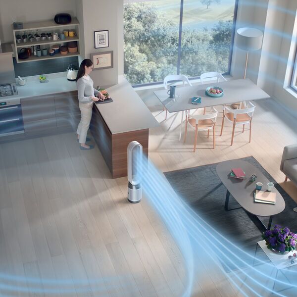 Dyson Purifier Cool Formaldehyde™ TP10 Air Purifier | silver/white 3