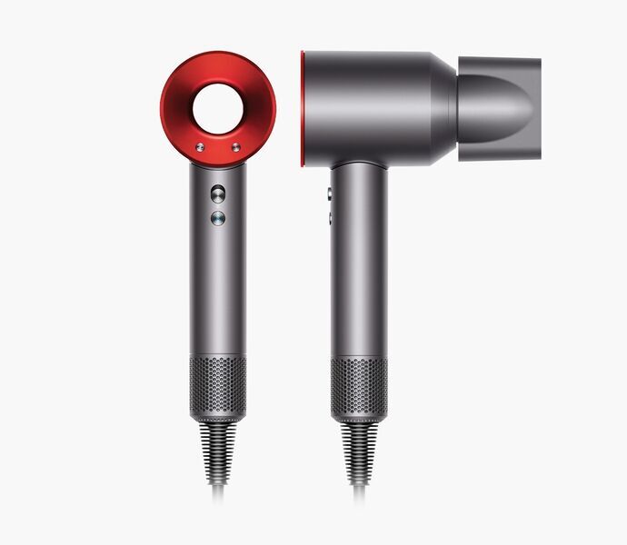 Dyson Supersonic HD08 Suszarka do włosów | szary/czerwony, image 1 of 1