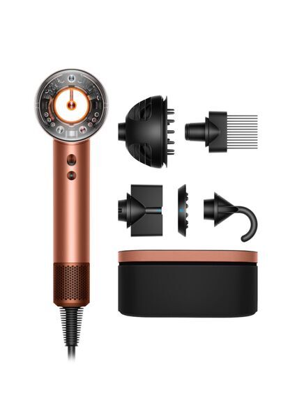 Dyson Supersonic Nural™ Curly+Coily Haartrockner | Amber Silk, image 1 of 5