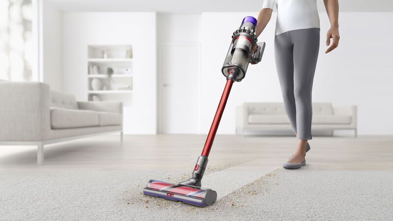 Dyson V11™ Outsize Battery hand vacuum cleaner | nickel/red 3
