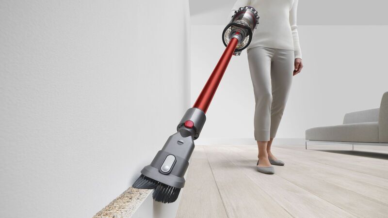 Dyson V11™ Outsize Battery hand vacuum cleaner | nickel/red 4
