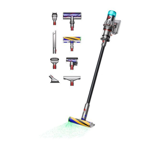 Dyson V12™ Detect Slim Total Clean Aspiradora de mano con batería | níquel/negro 1