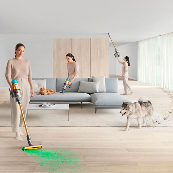 Dyson V12™ Detect Slim Total Clean Aspiradora de mano con batería | níquel/negro 2