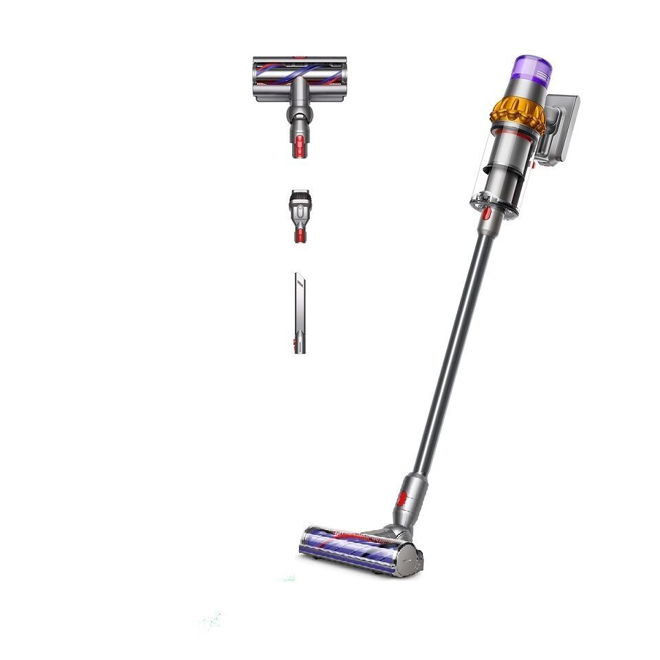 Dyson V15 Detect Absolute Draadloze handstofzuiger | geel/nikkel
