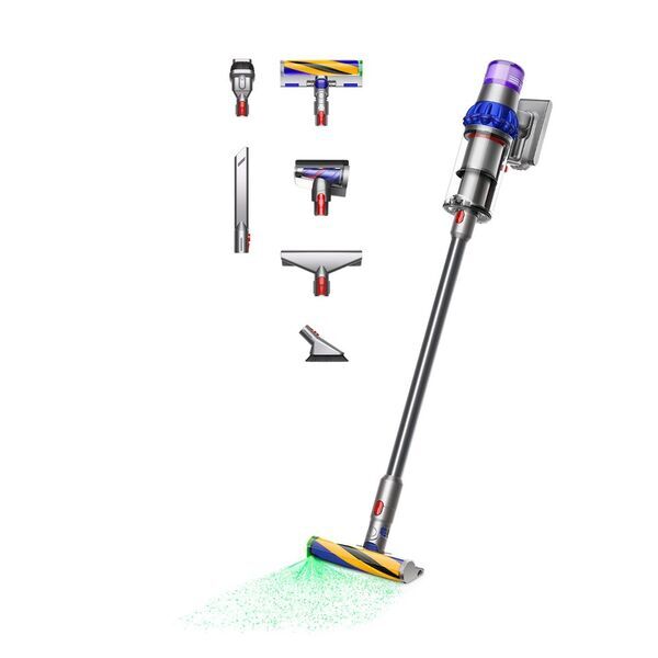 Dyson V15™ Detect Fluffy Akku-Handstaubsauger | blau/nickel 1