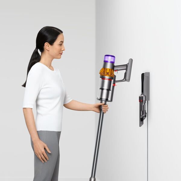 Dyson V15™ Detect Fluffy Akku-Handstaubsauger | blau/nickel 2
