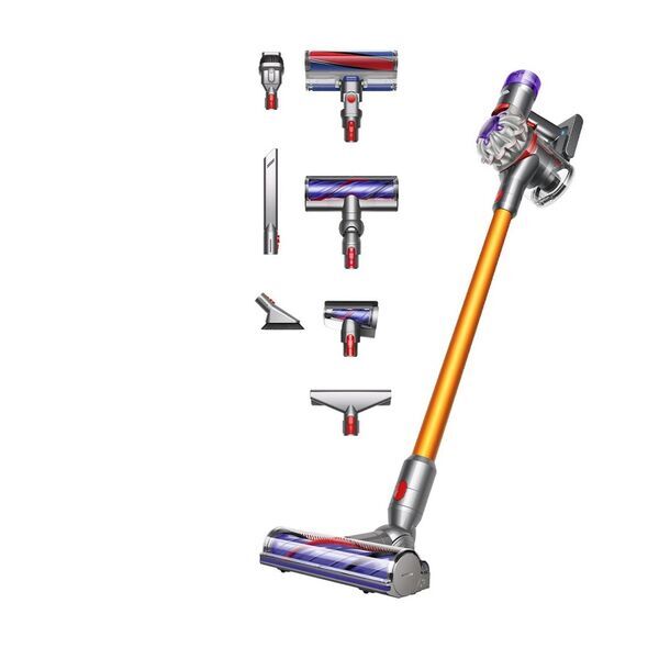 Dyson V8 Absolute Akku-Handstaubsauger | silber/gelb 1