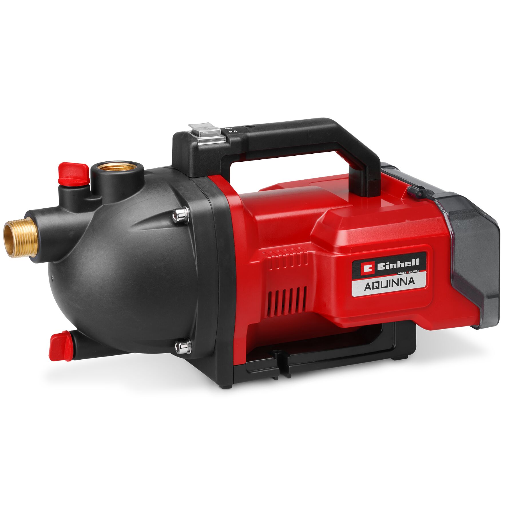 Einhell AQUINNA 36/30 Solo Akku-Gartenpumpe ohne Akku rot/schwarz