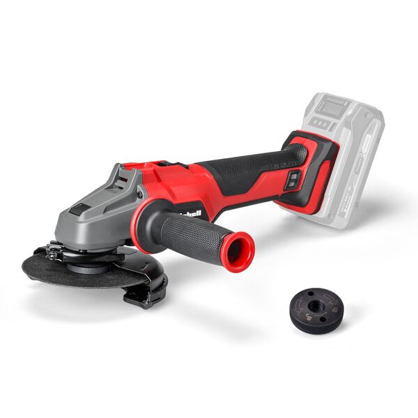 Einhell AXXIO 18/115 Q - Solo cordless angle grinder without battery | red/black, image 1 of 5