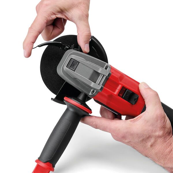 Einhell AXXIO 18/115 Q - Solo cordless angle grinder without battery | red/black, image 2 of 5