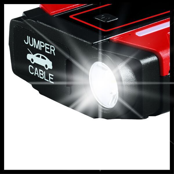 Einhell CE-JS 8/1 Jump-Start Power Bank | rot/schwarz, image 2 of 5