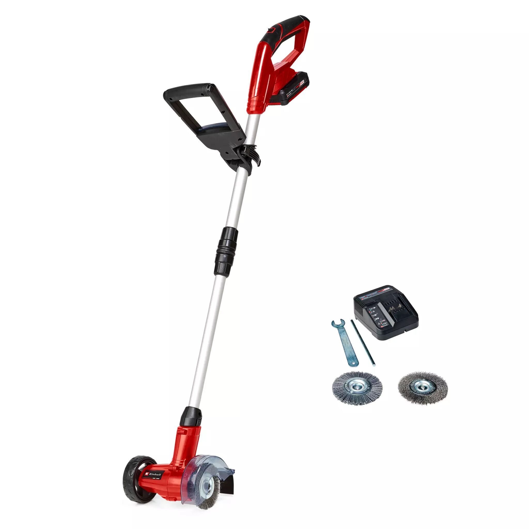 Einhell GC-CC 18 Li Kit (1 x 2,0 Ah) Akku-Fugenreiniger rot/schwarz