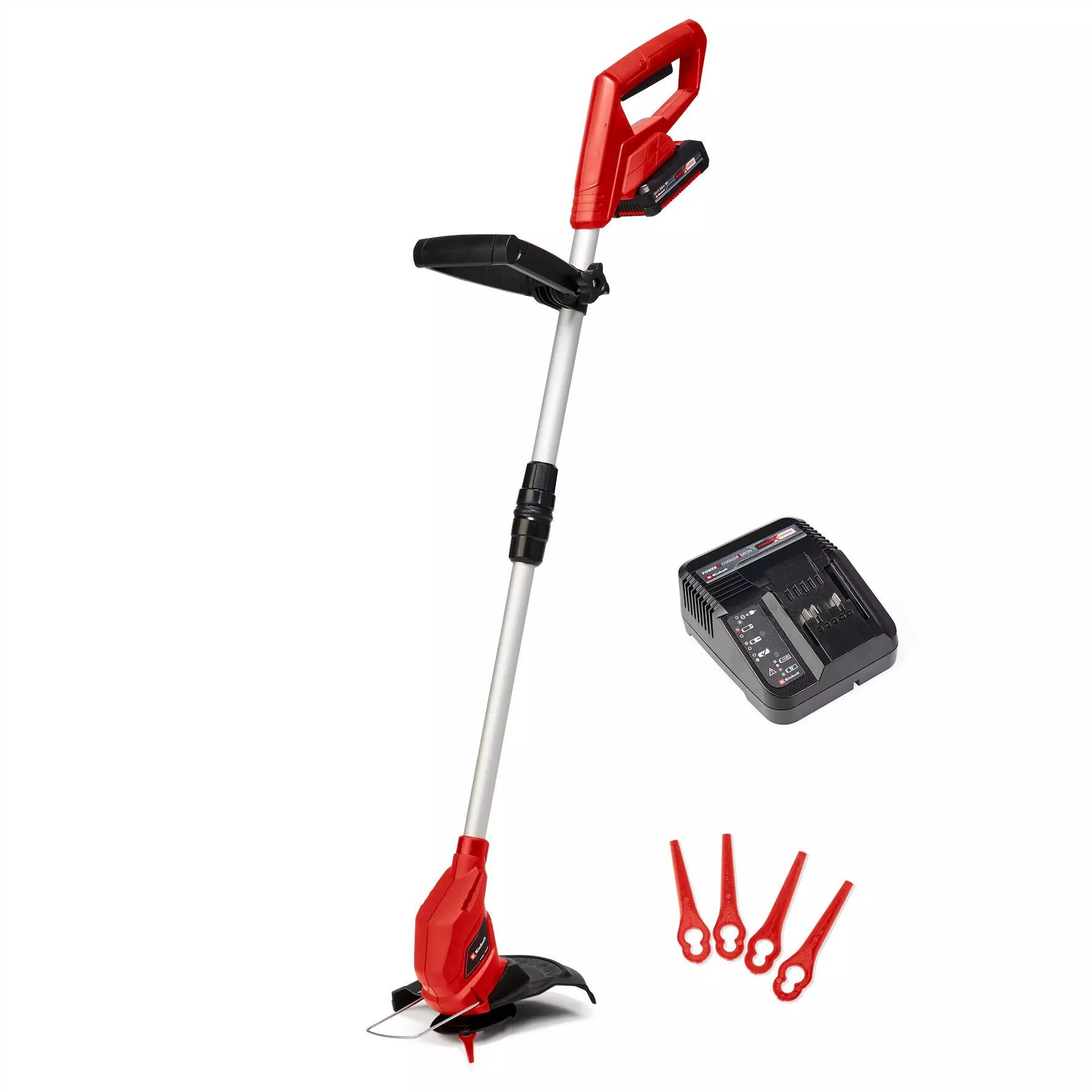 Einhell GC-CT 18/24 Li (1 x 2,0 Ah) Akku-Rasentrimmer rot/schwarz