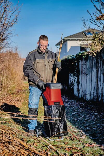Einhell GC-KS 2540 Elektro-Messerhäcksler | rot/schwarz, image 2 of 5