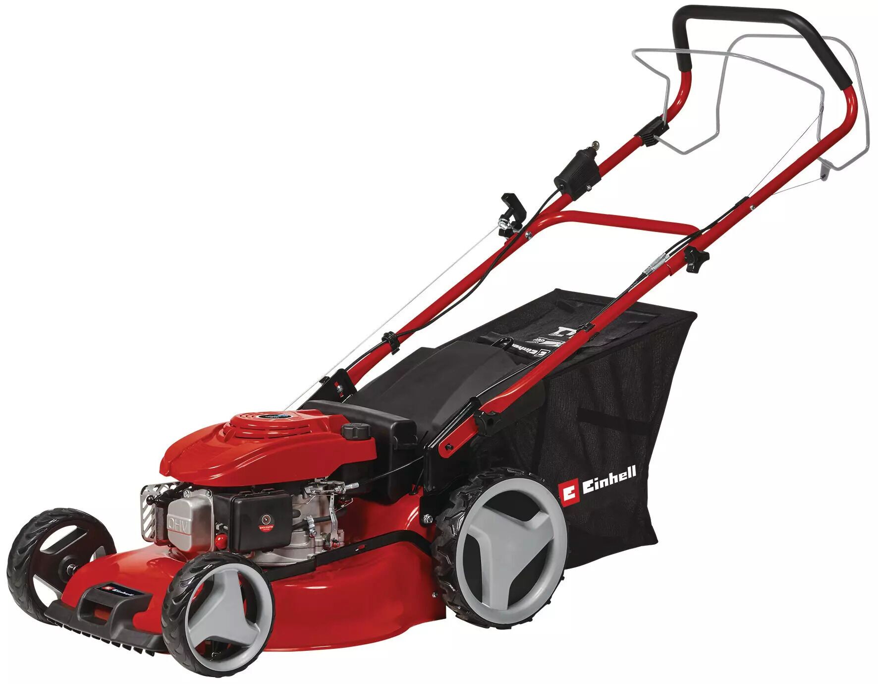 Einhell GC-PM 46/4 S HW-E Benzin-Rasenmäher rot/schwarz