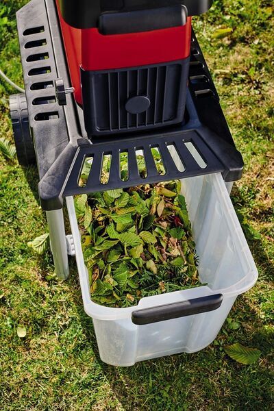 Einhell GC-RS 60 CB Elektro-Leisehäcksler | black/red 2