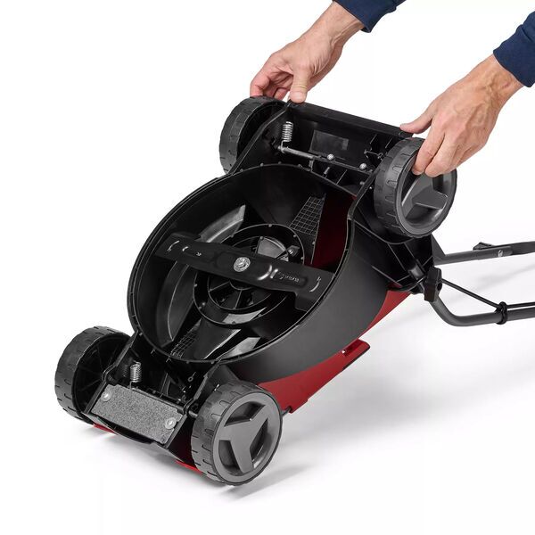 Einhell GE-CM 18/32 Li-Solo Battery Lawn mower without battery | red/black, image 4 of 5