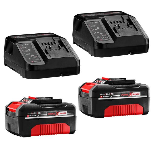 Einhell GE-CM 36/36 Li (2 x 4,0 Ah) Battery Lawn mower | red/black, image 2 of 4