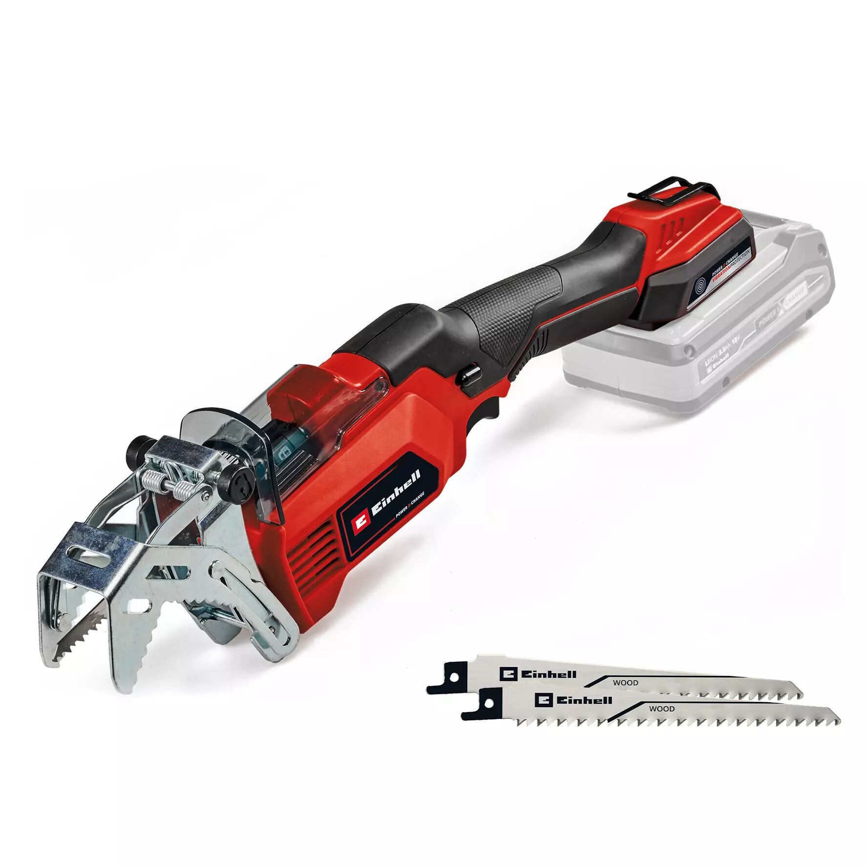 Einhell GE-GS 18/150 Li-Solo Akku-Astsäge ohne Akku rot/schwarz