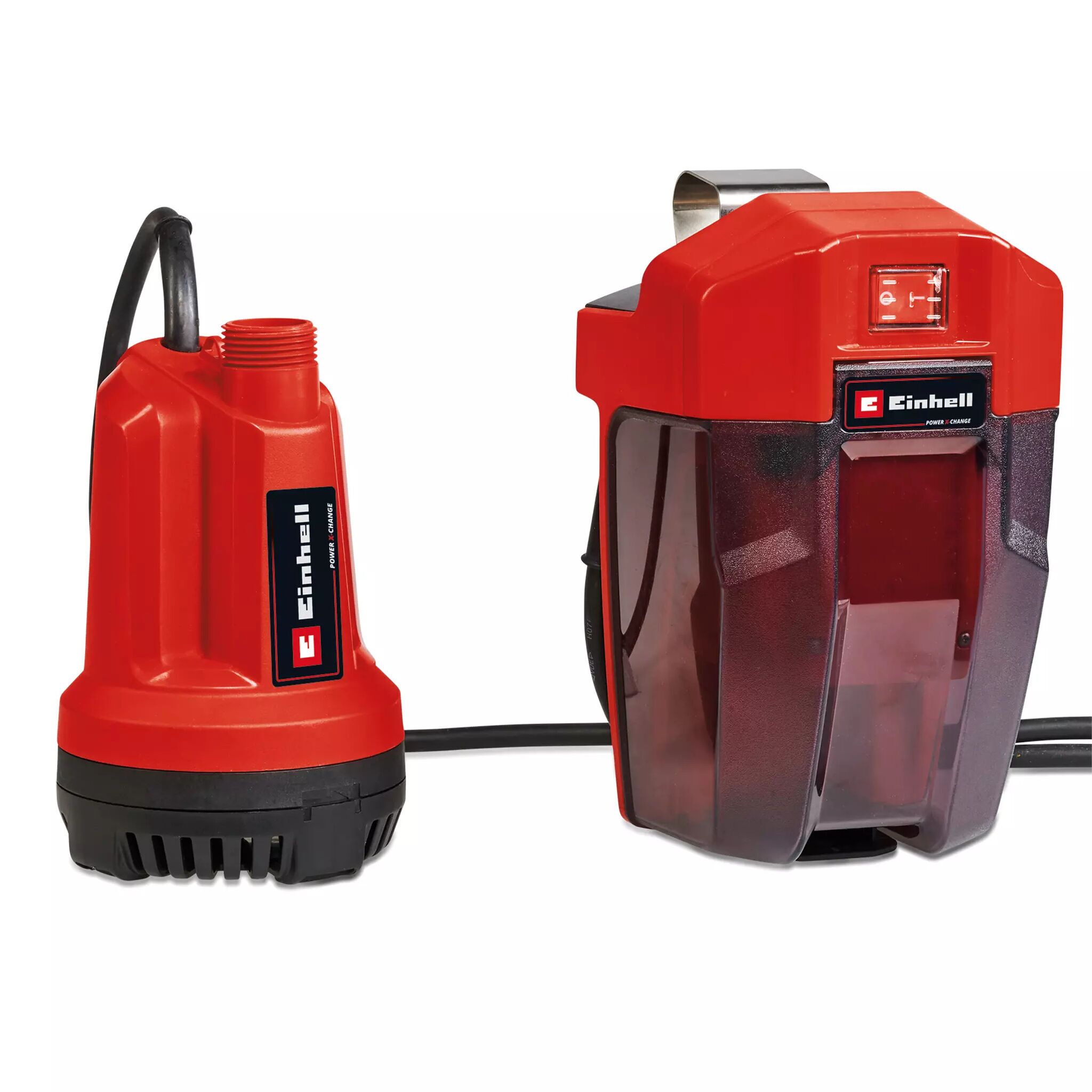 Einhell GE-SP 18 Li - Solo Akku-Klarwasserpumpe ohne Akku rot/schwarz