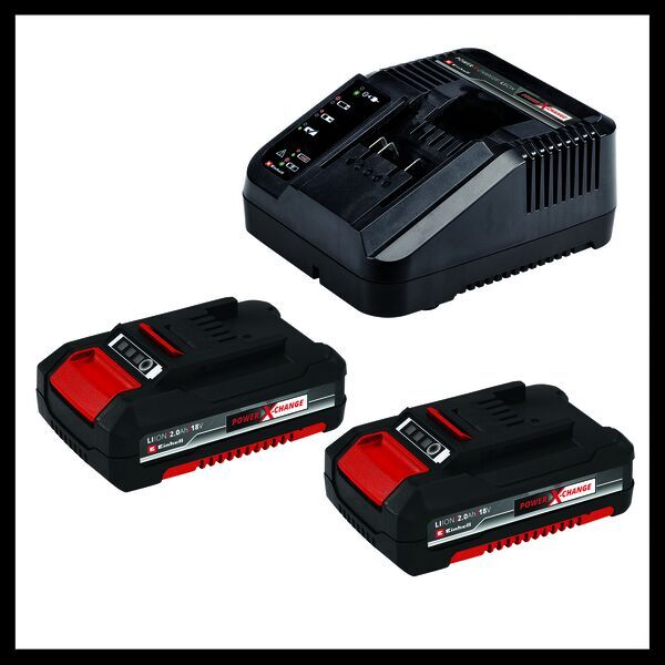 Einhell TC-CD 18/35 Li +39 (2 x 2,0 Ah) Cordless Drill Driver Set | red/black, image 4 of 5