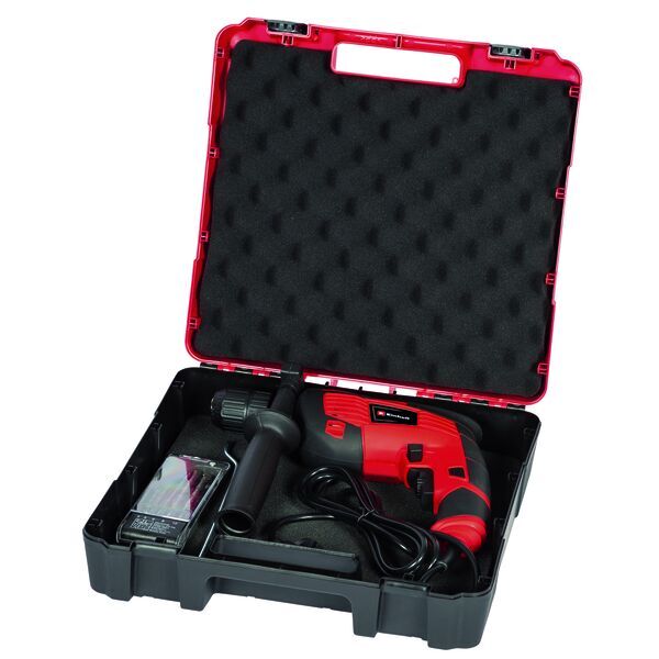 Einhell TC-ID 720/1 E Kit Schlagbohrmaschinen-Set | rot/schwarz, image 5 of 5