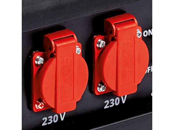 Einhell TC-PG 25/1/E5 Benzin-Stromerzeuger | rot/schwarz, image 3 of 5