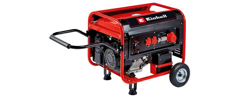 Einhell TC-PG 55/E5 petrol generator | red/black, image 1 of 5