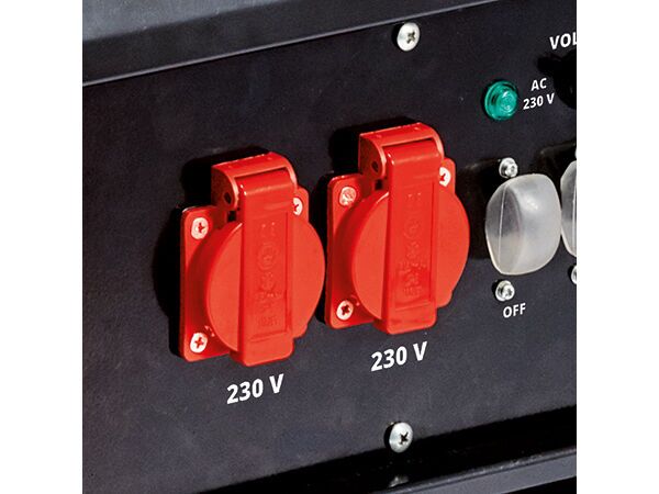 Einhell TC-PG 55/E5 petrol generator | red/black, image 3 of 5