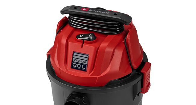 Einhell TC-VC 2045 Wet/dry vacuum cleaner | black/red, image 4 of 5