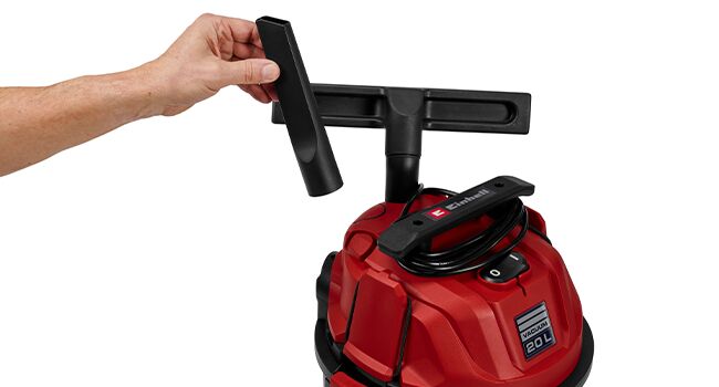 Einhell TC-VC 2045 Wet/dry vacuum cleaner | black/red, image 5 of 5
