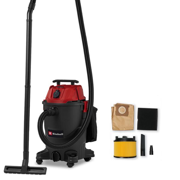 Einhell TC-VC 3055 Wet/dry vacuum cleaner | black/red, image 1 of 5