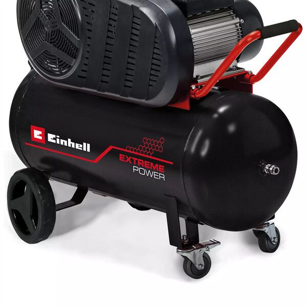 Einhell TE-AC 430/90/10 Kompressor | schwarz/rot, image 3 of 4