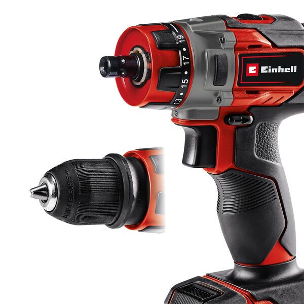 Einhell TE-CD 12/1 X-Li (1 x 2,0 Ah) Akku-Bohrschrauber | rot/schwarz, image 2 of 5