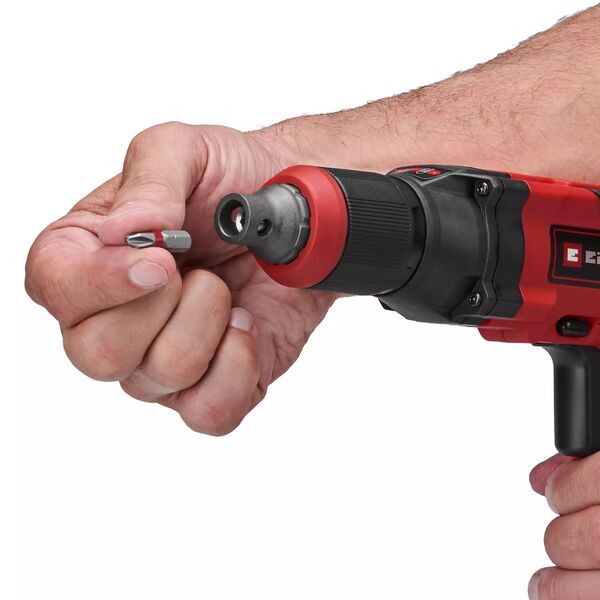 Einhell TE-DY 18 Li-Solo Akku-Trockenbauschrauber ohne Akku | rot/schwarz, image 5 of 5