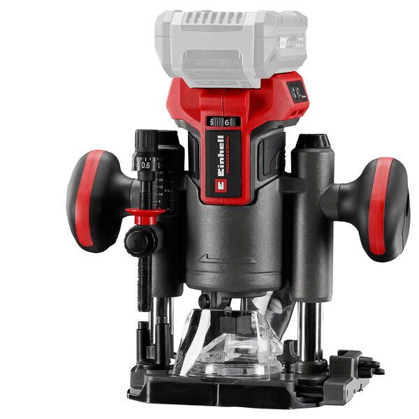 Einhell TP-RO 18 Li BL - Solo Akku-Oberfräse ohne Akku | silber/rot, image 4 of 5