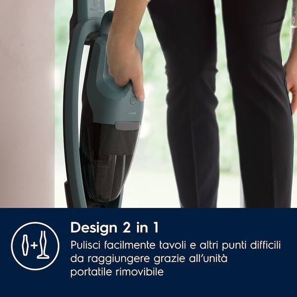 Electrolux ES52CB18OG Akku-Handstaubsauger | 24 Monate Herstellergarantie | grün 4