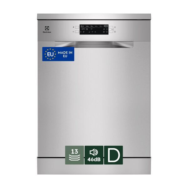 Electrolux ESA47300SX 300 AirDry Einbaugeschirrspüler | 24 Monate Herstellergarantie | silber 1