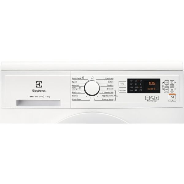 Electrolux EW2F5W82 TimeCare 500 Lavatrice a carica frontale 8 kg | 24 mesi di garanzia del produttore | bianco 2