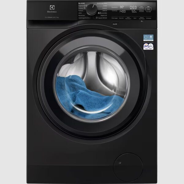 Electrolux EW7F49DG SteamCare 700 Front-loading washing machine 9 kg | 24-month manufacturer's warranty | black, image 1 of 3