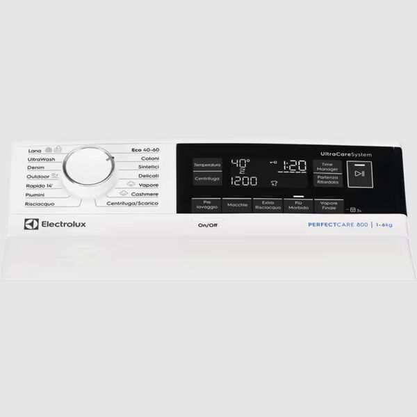 Electrolux EW8T363A 800 UltraCare toppmatad tvättmaskin 6 kg | 24 månaders tillverkargaranti | vit 2