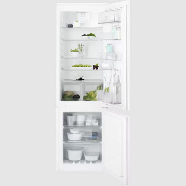 Electrolux KNT6TE18S 600 TwinTech Total No Frost Kühl-/Gefrierkombination | 24 Monate Herstellergarantie | weiß 1