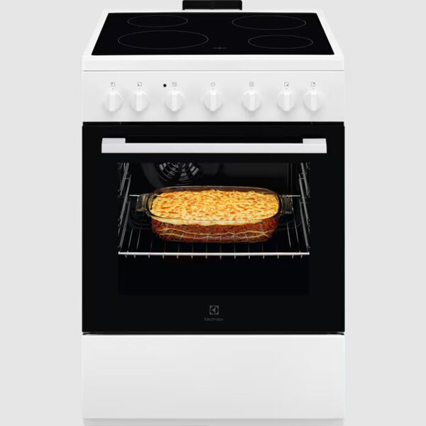 Electrolux LKR620066W Freestanding electric cooker | 24-month manufacturer's warranty | white/black 1