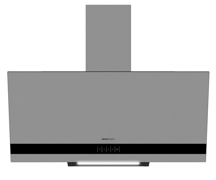 Elektra Bregenz DKW 9565 X Dunstabzugshaube | silber/schwarz 1
