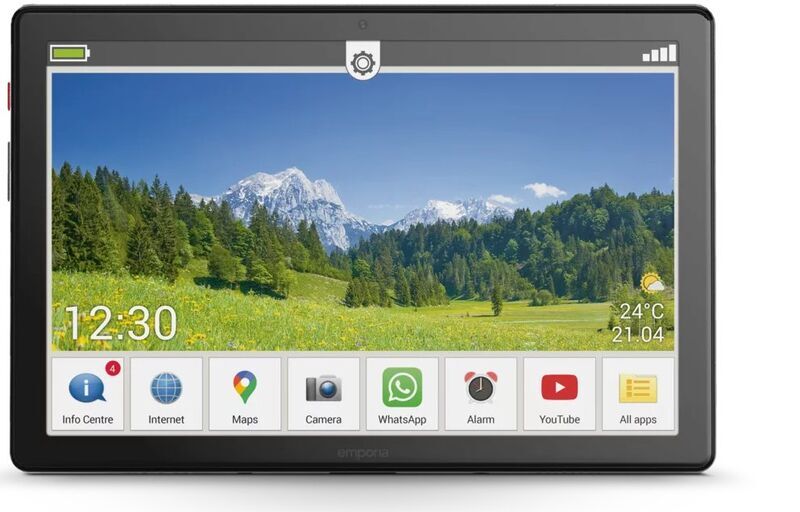 Emporia Tablet | 10.1" | 4 GB | 32 GB SSD | 4G | šedá 1